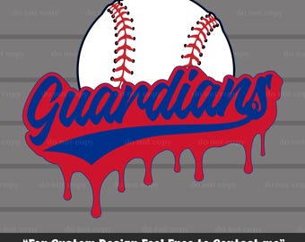 Guardianes SVG PNG, Béisbol de los Guardianes, Descarga digital, Archivo de corte, Cricut, Béisbol PNG, Regalos de béisbol, Día del partido, Ideal para imprimir, Camiseta