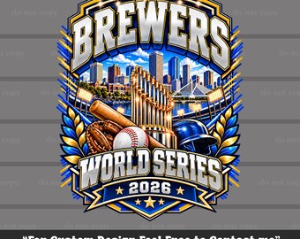 Brewers PNG, Digital download, Baseball Png, PNG with 300 DPI best for Print, World Series, Brewers Finals, Brewers Game Day, Baseball Gifts