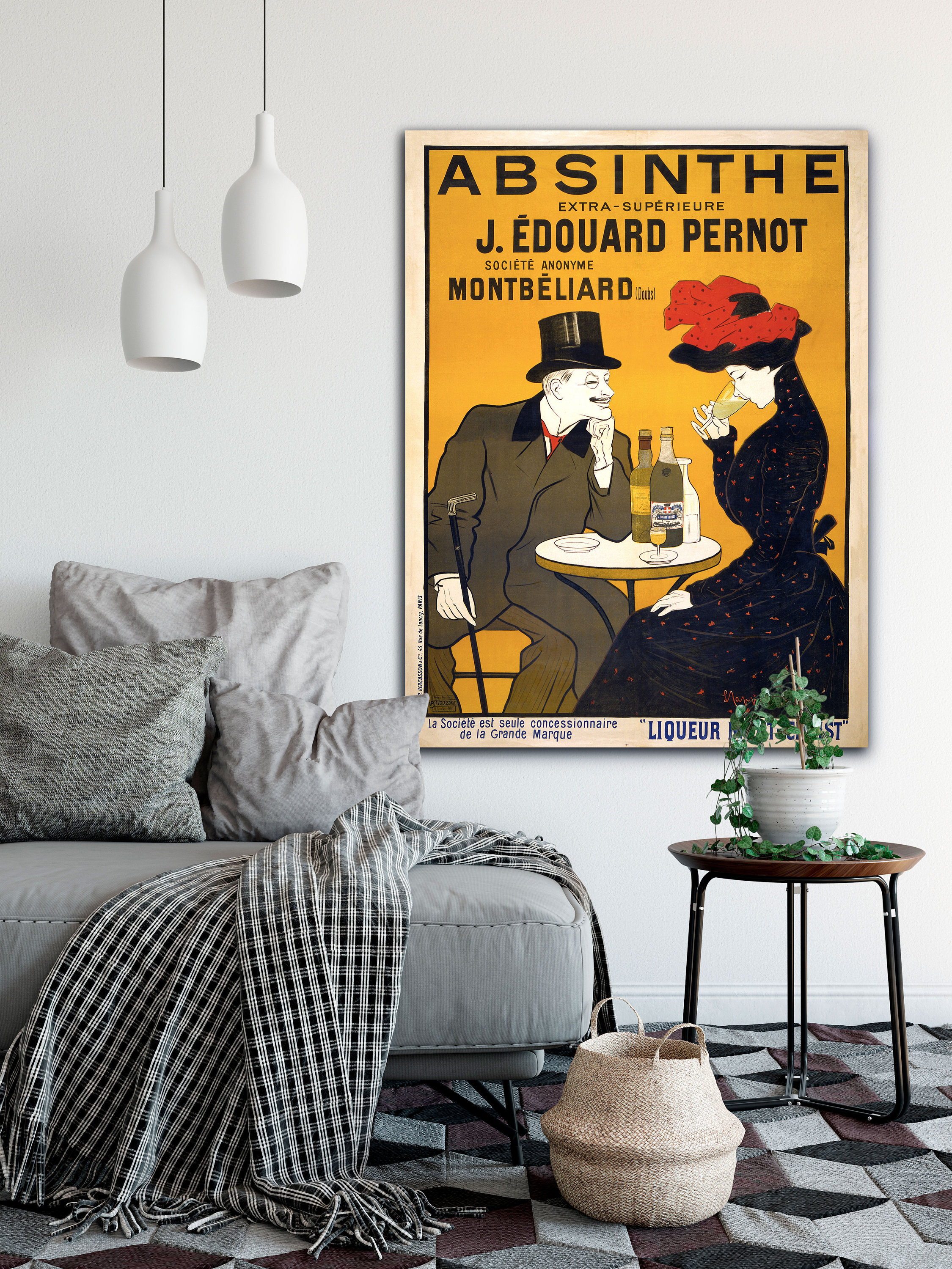 LARGE Oversized Canvas, Vintage Poster, Leonetto Cappiello