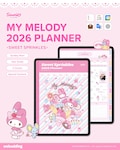 My Melody Digital Planner 2026 | iPad Planner for Goodnotes, Notability | Sanrio Cute Planner | Hyperlinked Planner | Officially Licensed product logo