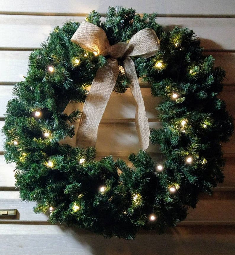 24 pre lit red snowflake ribbon red truck wreath