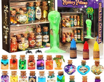 Mystery Potion Kit, Magic Mix, Halloween Party Decor
