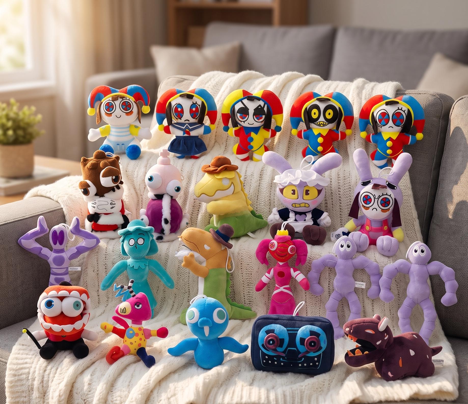 Pomni plush the amazing digital circus - Etsy 日本