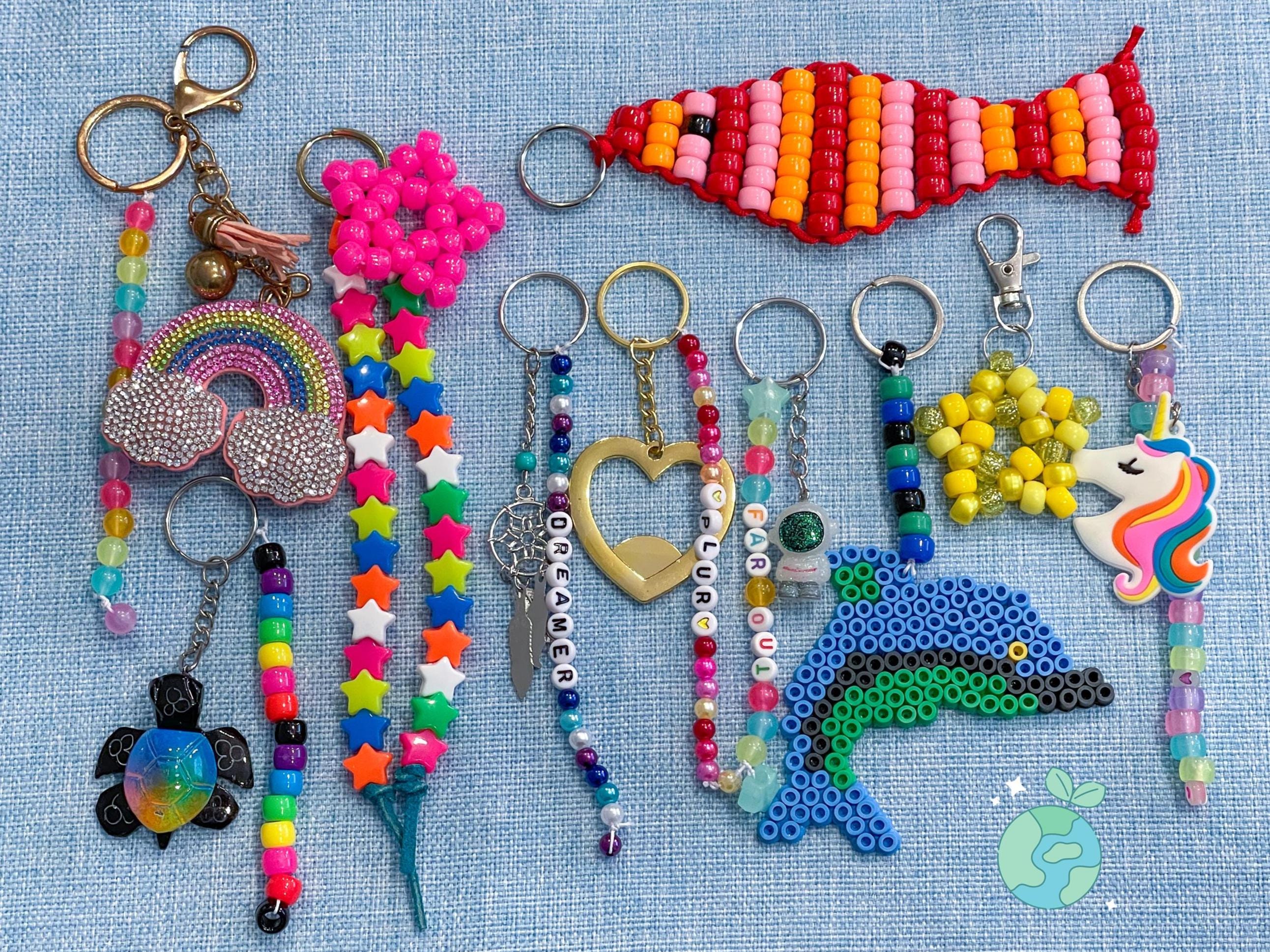 Sustainable Kandi Mystery Charm Key Chains - Etsy
