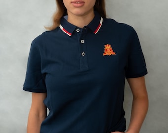 Klassisches Blaues Polo
