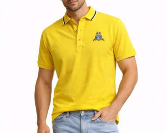 Gelbes Poloshirt