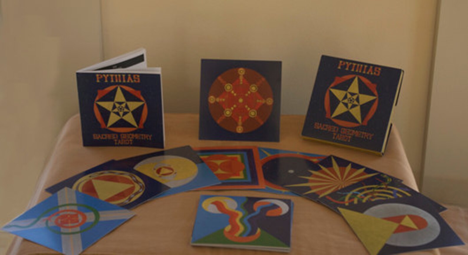 Pythias Sacred Geometry Tarot Full Deck Etsy