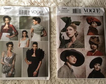 Vintage Vogue Accessories Patterns Destash-1