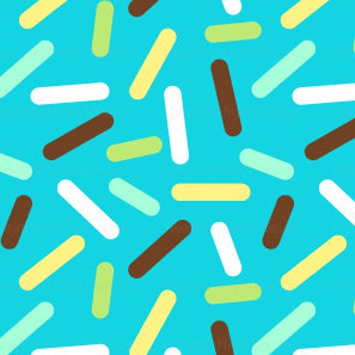 Rainbow Donut Sprinkle Fabric by the Yard / Baby Nursery Etsy