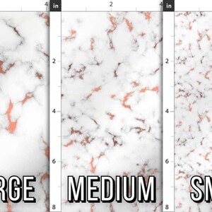 Roséguldmarmortyg – Abstrakt modern heminredning, kläder, quiltning, tryck på metervara bild 6