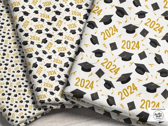 Graduation cap fabric sales