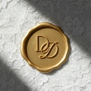 Custom Wax Seal Logo Stickers, 20+ Logo Series Designs, Self-adhesive wax sticker for wedding invitation, Handmade Self-Adhesive Wax Seals