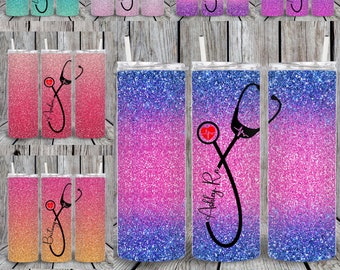 Nurse Tumbler, Nurse Appreciation Gift, RN Nurse tumbler