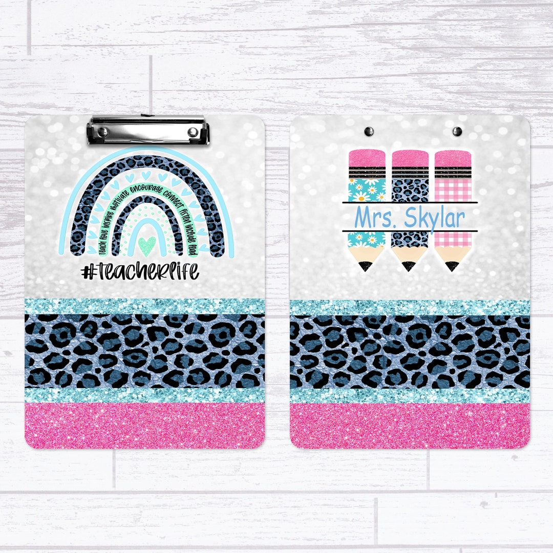 Personalized Clipboard Teacher Clipboard Teacher Gift Clip Etsy