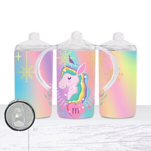 Unicorn Sippy Cup Stainless Steel Toddler Baby Shower Gift – Giftsparkes
