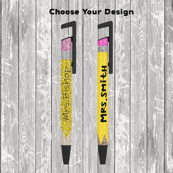 Teacher Pens Personalized, Teacher Gift, Personalized Teacher Gift, Gift for her, Pencil Pen