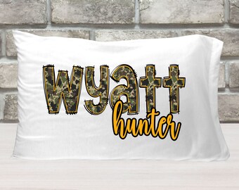 Personalized Kids Pillow Case, Boys Personalized Pillowcase, Boys Christmas Gift, Boys Easter Gift, Birthday gift for Boys, Design 9