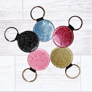 Sublimation Blank Keychain, Sparkly keychain for sublimation