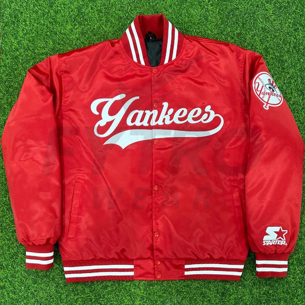 New York Yankees Starter Jacket - Etsy