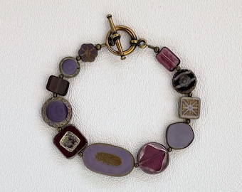 Miranda Czech Glass Bead Bracelet