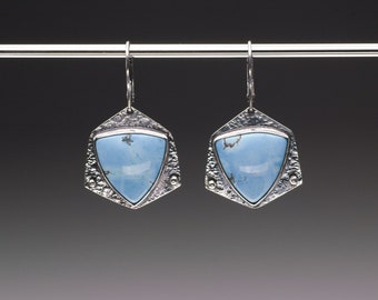 Golden Hills Turquoise Triangle Earrings