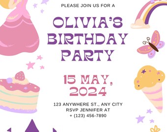 Fairytale Adventure Invite
