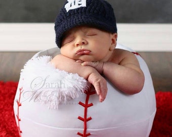 Newborn Baby Detroit Tigers Cap 