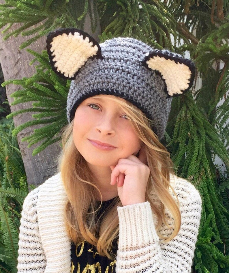 Kitty Cat Head Warmer Ear Warmer Headband Animal Etsy