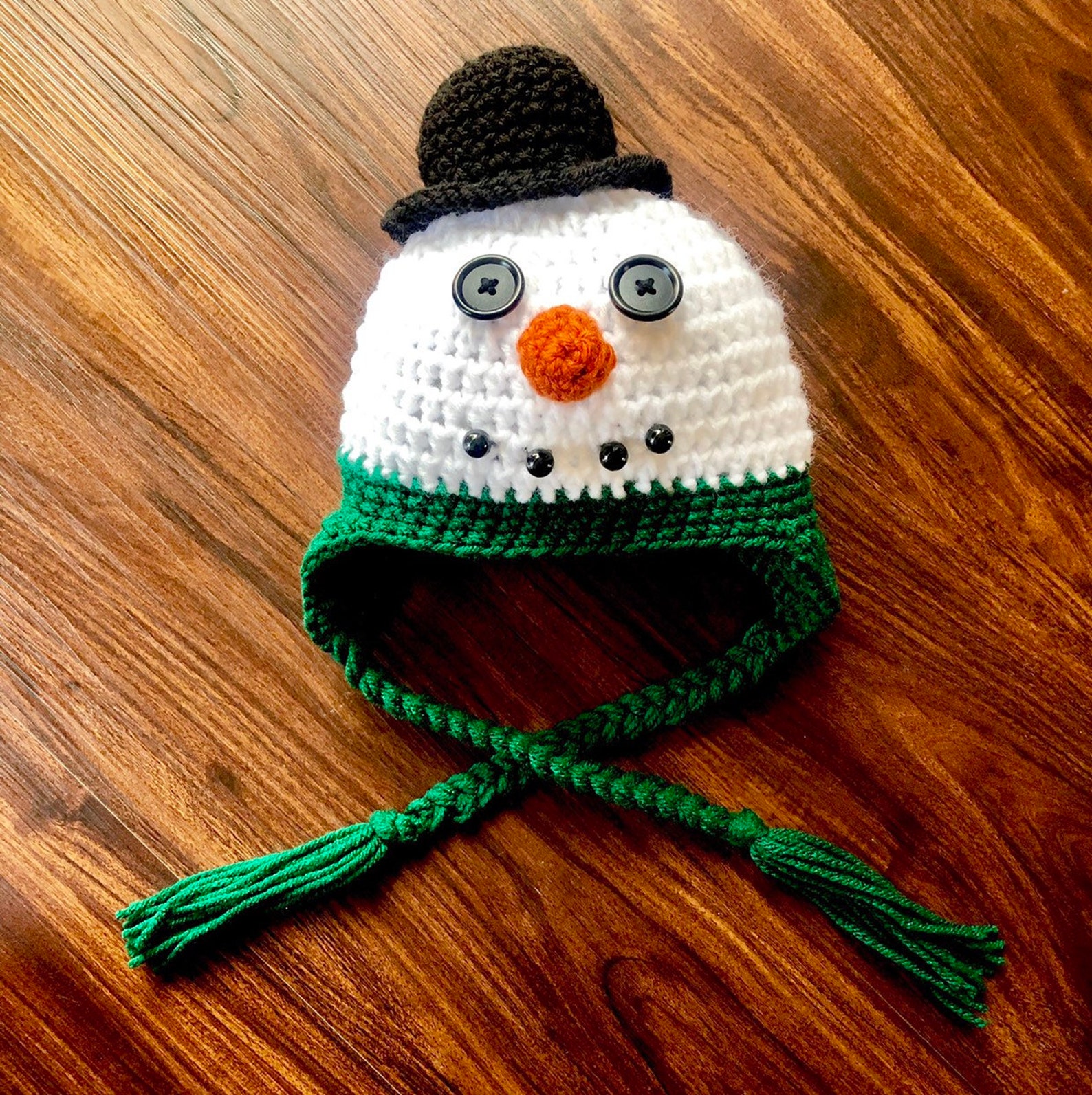 Snowman Hat Baby Snowman Hat Baby Christmas Hat Etsy