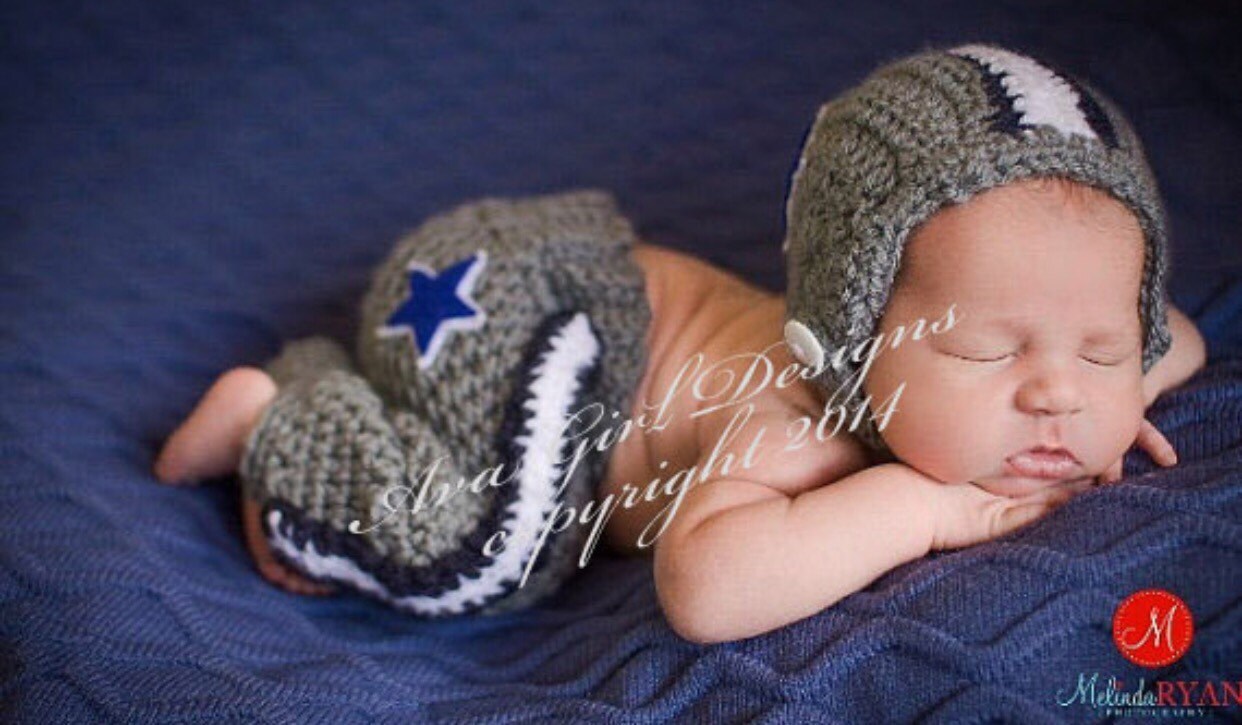 Newborn Baby NFL Football Helmet Pant Set Baby Football Set - Etsy