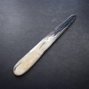 Natural buffalo horn leather folders
