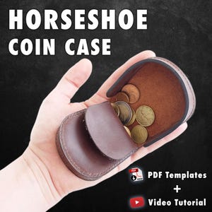 Portamonete a ferro di cavallo – Modelli PDF + video tutorial