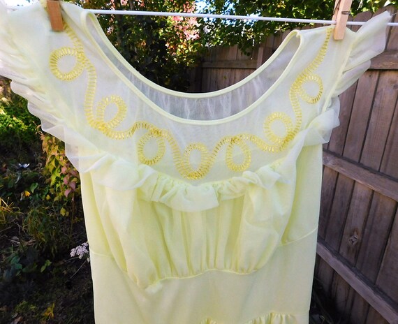 Vintage Nightgown - Vintage Lingerie - Pandoro - … - image 2
