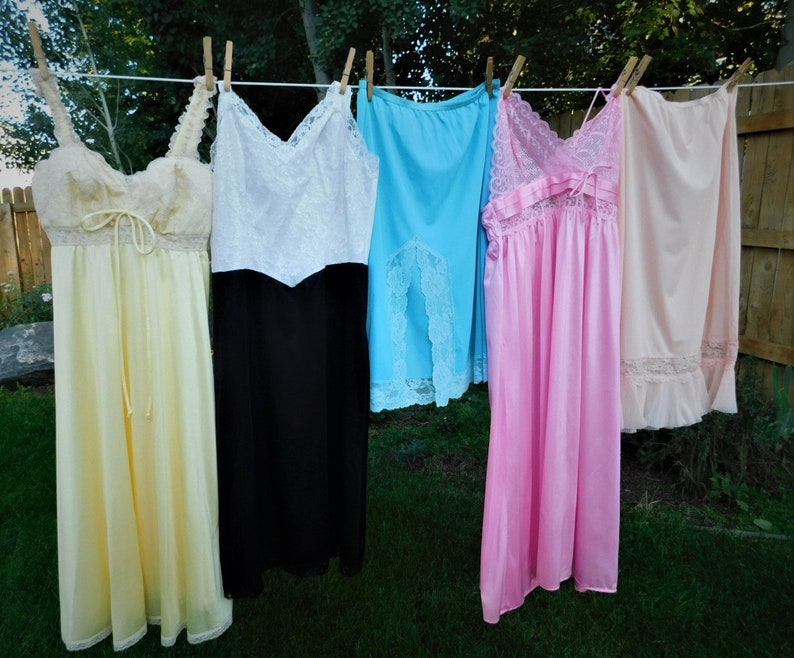 Vintage Slip60sBlueTurquoishalf slipSheer SkirtLace Etsy