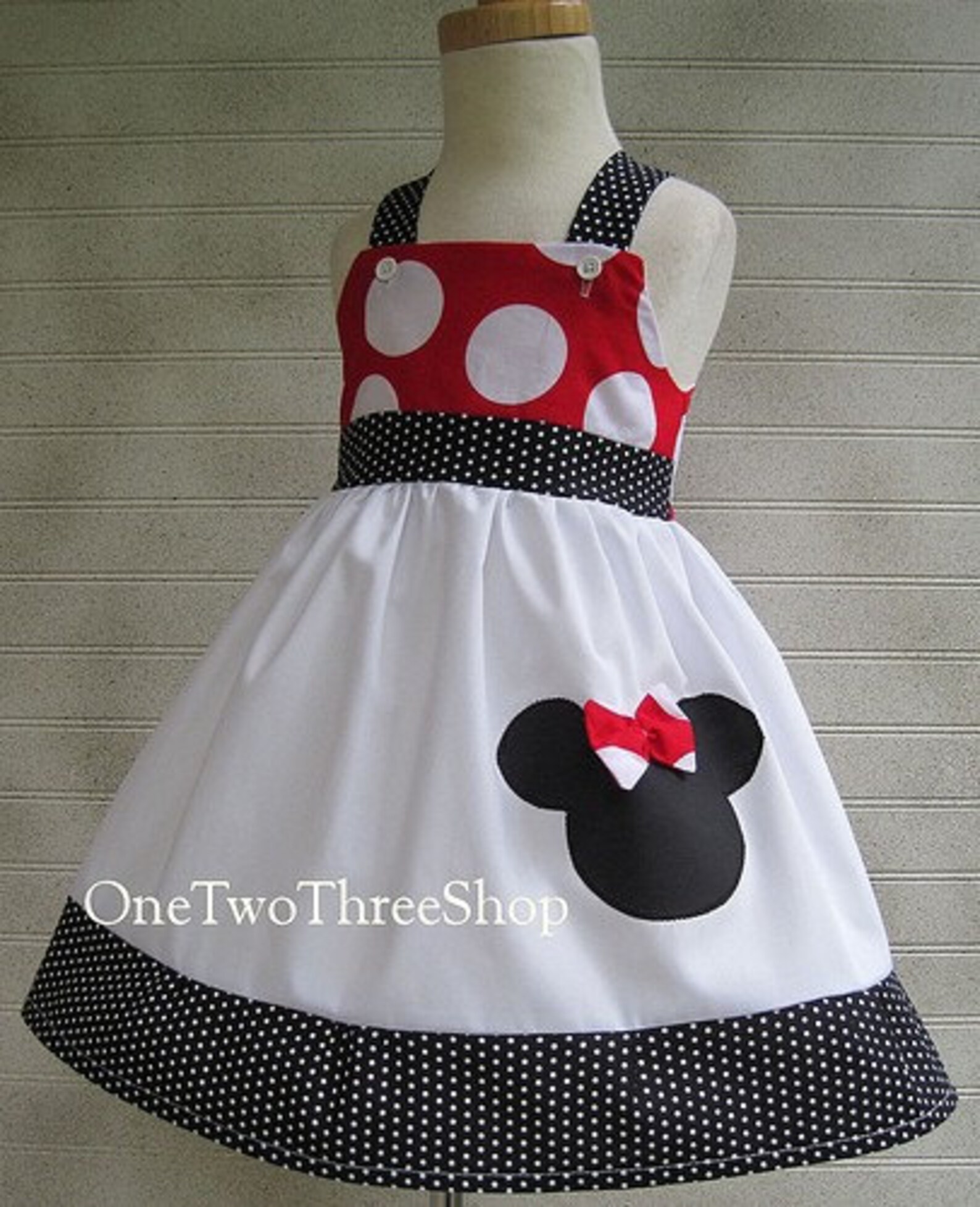 Custom Boutique Minnie Mouse Jumper Dress 12 Months to 6 Year Etsy