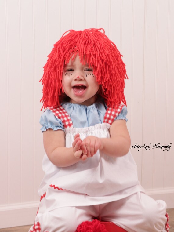 Raggedy Ann Toddler Girls Costume Girl Dress Up Story Time