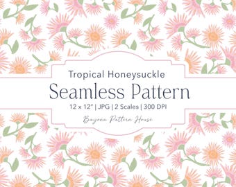 Papel digital con estampado tropical de palmeras, fondo botánico sin costuras para playa, tema vacacional, resort preppy, isla caribeña
