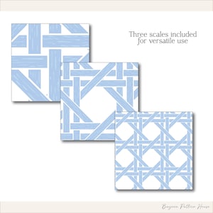 Natural Rattan Texture Pattern Light Blue Woven Lattice Design Seamless French Cane Webbing Background Digital Download Preppy Coastal Stationery Trellis Basket Weave Print Repeat Wallpaper Pattern Instant File Commercial Use Ready Classic
