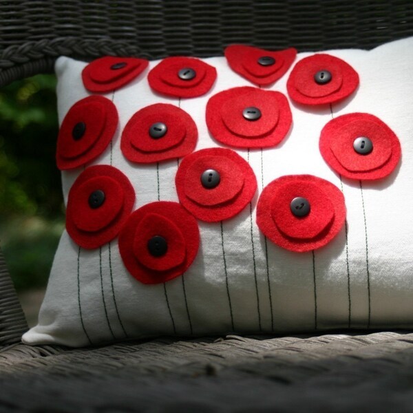 The Original...Poppy Fields Pillow