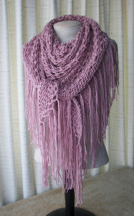 soft acrylic scarf
