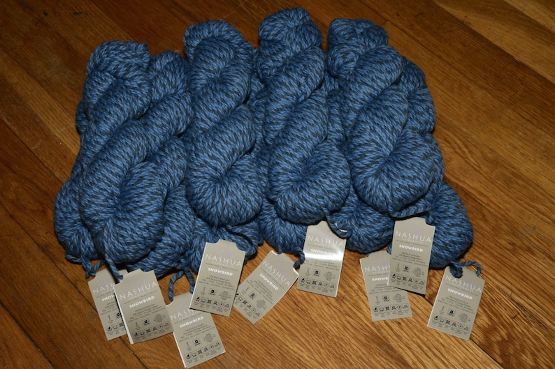 Hand Knit 100/% Alpaca Wool Slouchy Beanie Hat in Shades of Blue Soft Alpaca Knit Hat