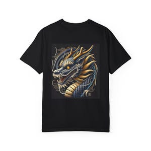 Dragon Graphic T-Shirt - Unisex, Vintage Style Tee, Streetwear, Gifts for Men & Women, Ideal for Casual Wear, Festival Style, Dragon Art