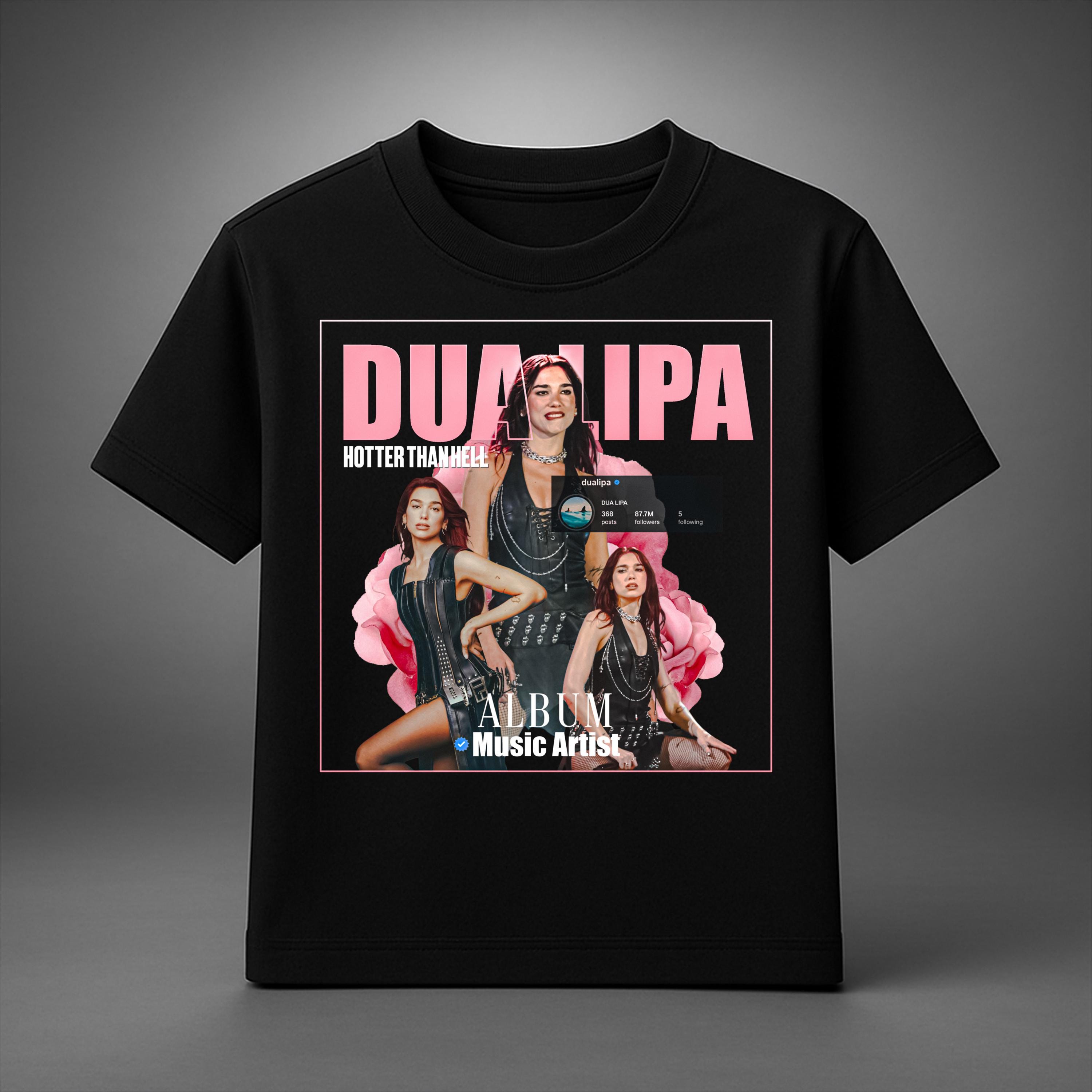 Dua-Lipa Future Nostalgia Tour 2022 Tour From Uk 2 sided T