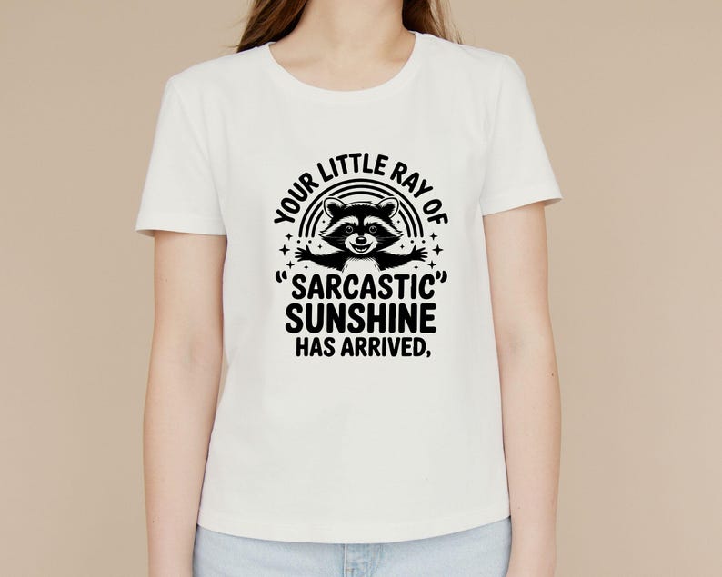 Sarcastic Funny,raccoon quote svg,sarcastic quote svg,Sarcastic Funny SVG,sassy raccoon svg,trendy raccoon svg,your little ray svg,sassy raccoon,sarcastic raccoon,raccoon sarcastic,sublimation raccoon,raccoon quote,sarcastic sunshineYour little ray of sarcastic sunshine svg, Sarcastic svg, Has arrived svg, funny raccoon svg, sassy raccoon , trendy design sublimation PNG
Your Little Ray Of Sarcastic Sunshine Has Arrived SVG PNG, Retro Funny Raccoon Shirt Design, Sarcastic Svg, Sassy Meme