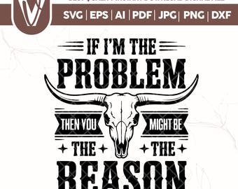 Retro Cowgirl Bull Skull SVG PNG, Western Shirt Design (Digital Download)
