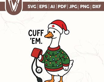 Christmas Nurse SVG PNG,Nurse Life Png, Nurse Practitioner Png,Silly Goose Nurse Sublimation, Medical Shirt Desgin,ER Nurse Clipart,Cricut