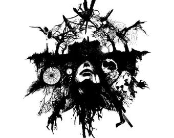 Resident Evil 7 Svg- Resident Evil 7 Png- Resident Evil 7- Digital Files- Digital Bundle- Digital Drawing- Svg- Png- Prints