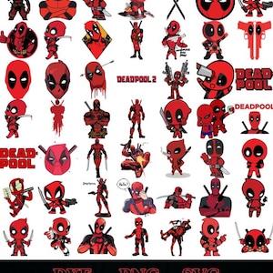 Deadpool svg-Deadpool Png-Deadpool Dxf-Deadpool-Digitale Dateien-Digital Bundle-Svg-Png- Drucke