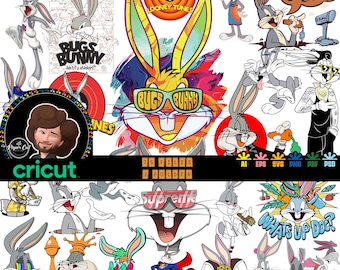 Bugs Bunny Svg- Bugs Bunny Png- Bugs Bunny Pdf- Bugs Bunny- Digital Files- Digital Bundle- Svg- Png- Pdf- Cartoon- Prints