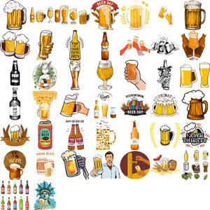 Beer Stickers-Beer Digital Stickers- Beer- Digital Dowland- Digital Bundle- Digital Files